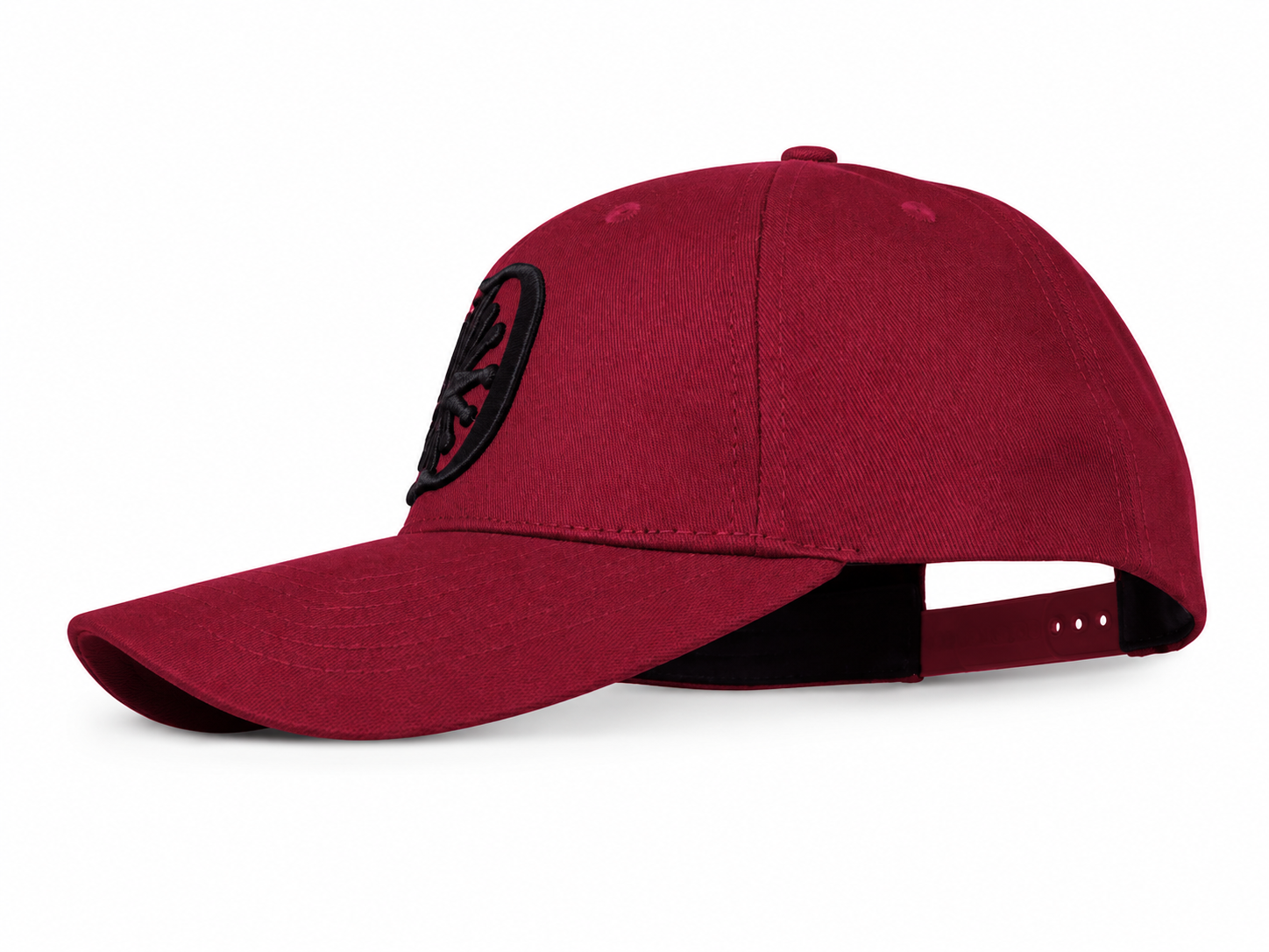 KEDU CLASSIC HAT RED/BLACK. 2/3.