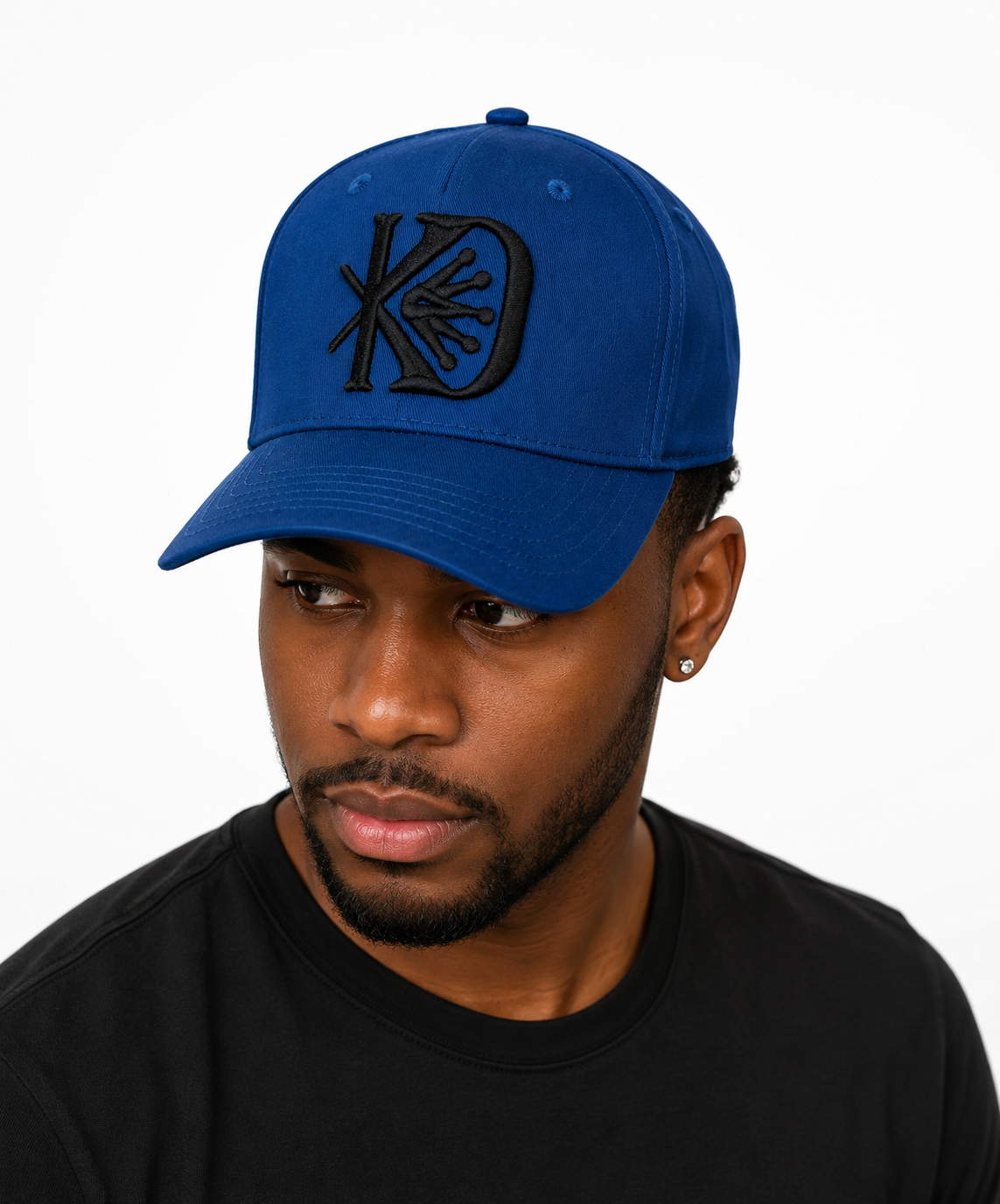 KEDU CLASSIC HAT BLUE AND BLACK 1/3