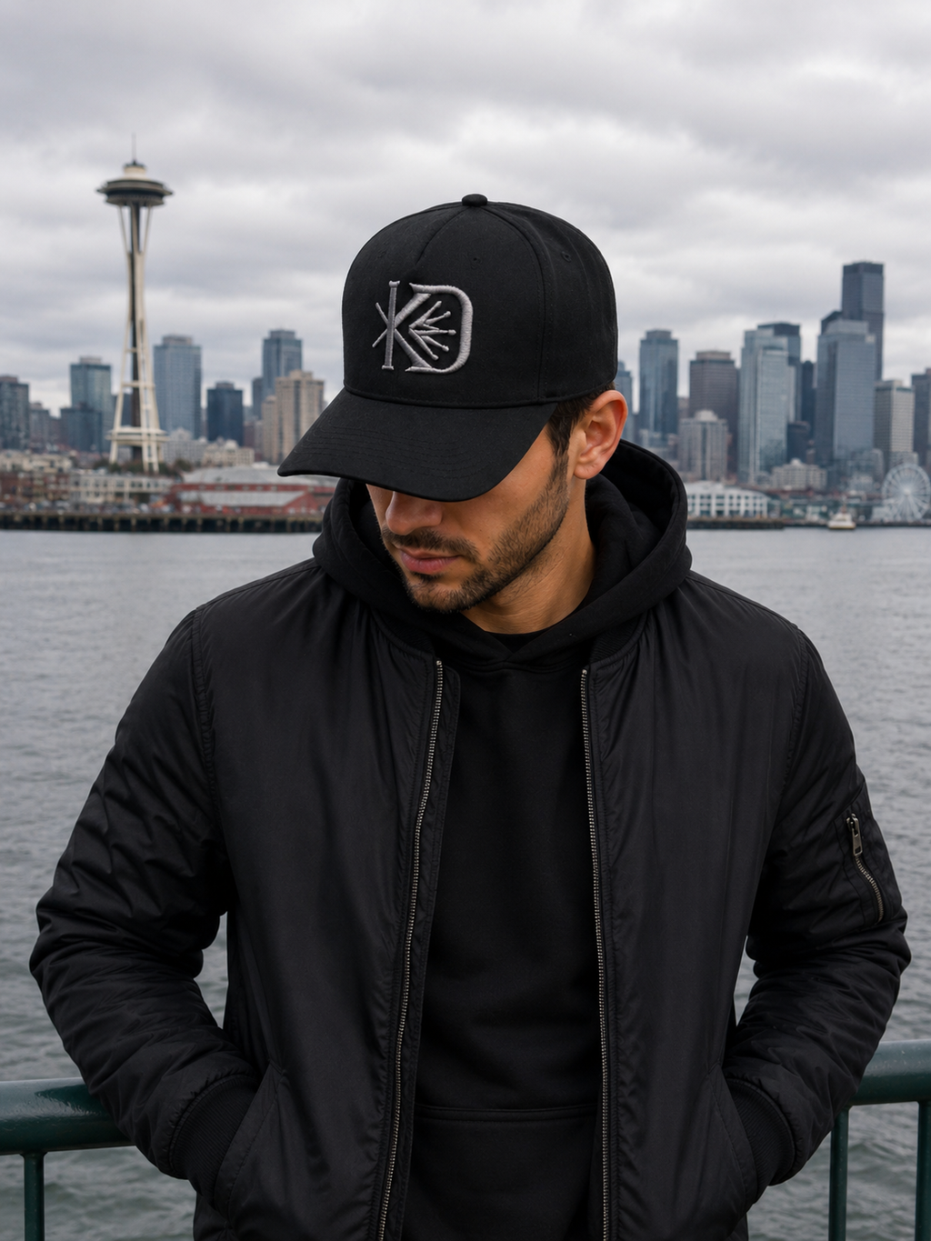 KEDU HAT SEATTLE DARK GREY LOGO