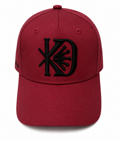 KEDU CLASSIC HAT RED/BLACK. 2/3.